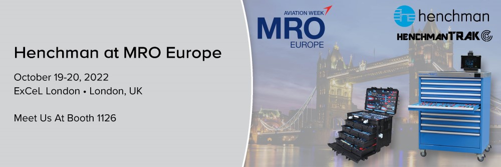 Henchman at MRO Europe 2022 Booth 1126