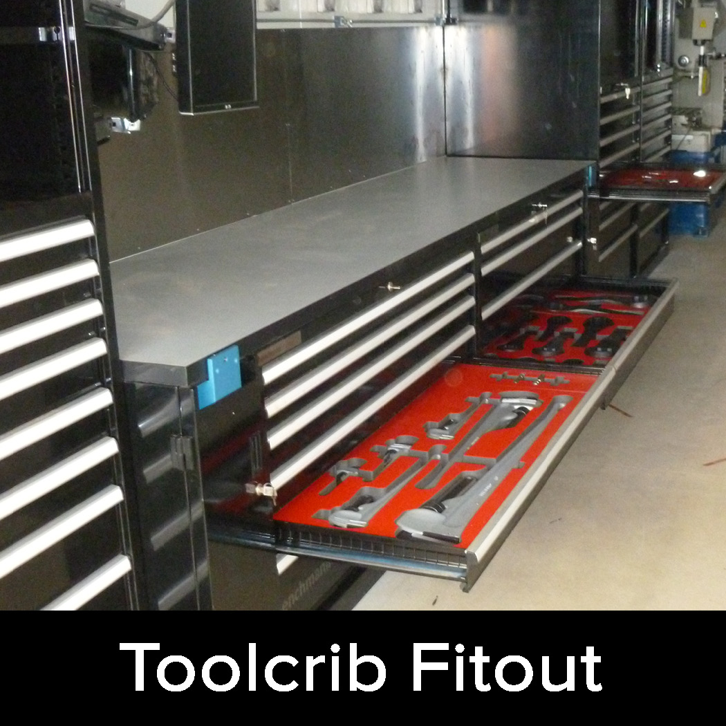 Toolcrib and Container Workshop Fitout | Henchman