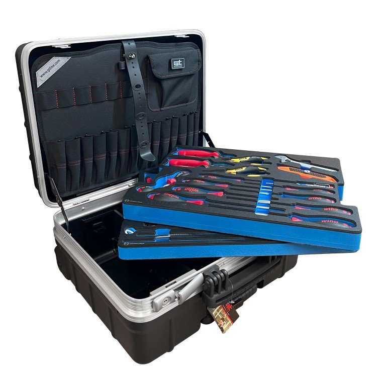 Comprehensive Electronics Kit - Tool Selection ABEF in Foam Trays