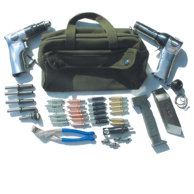 Rivet Gun Kit with 3X Rivet Gun 42 Pieces