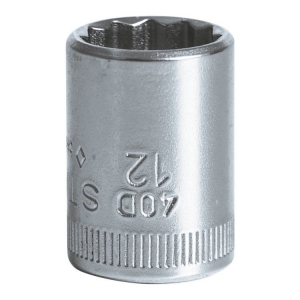 Stahlwille 40D Socket 12 Point 1/4 inch Drive 12mm