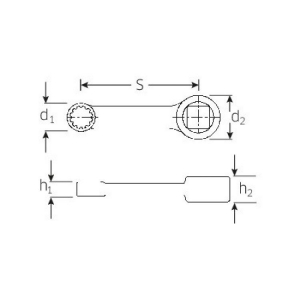 Stahlwille 447aSP Spline Torque adaptor, 3/8 inch Drive SP7