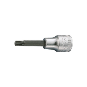 Stahlwille 1/2 Inch Drive Serrated Screwdriver Socket M12