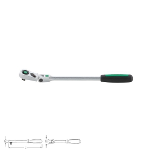 Stahlwille 517QR QuickRelease Fine Tooth Flexible Joint Ratchet 1/2 Inch Drive 4