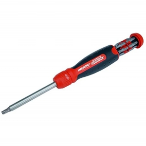 Megapro Ratcheting Screwdriver Star 28 tooth 13-in-1