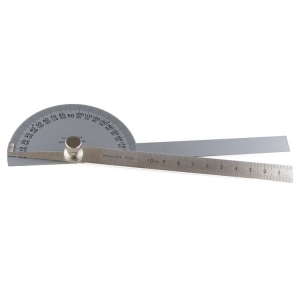 Protractor 180 Degree 100mm Rule