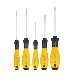 Wiha Screwdriver Set ESD Philips Slotted 5 Pieces