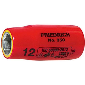 Friedrich Socket VDE Insulated 1/2 inch Drive 9mm Metric