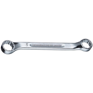 Stahlwille 180A Ring Double Box Spanner Short imperial (41602428 - 3/8 inch X 7/16 inch)