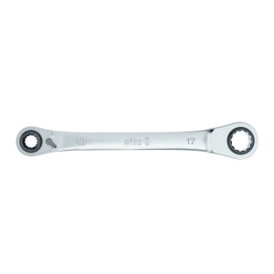 Wiha 45421 Reversible Double Ring Ratcheting Wrench 4in1