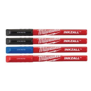 Milwaukee Inkzall Ultra Fine Point Pen Multi Pack of 4