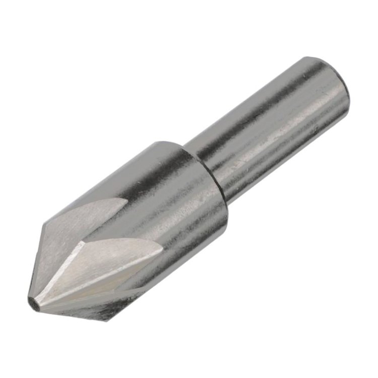 Countersink 1/4 Inch 6 Flute 100 Degree Chatterless