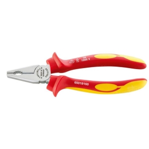 Stahlwille 6501 Combination Pliers VDE 160mm chrome-plated VDE