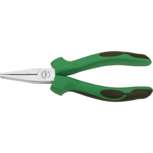 Stahlwille 6509 Flat Nose Pliers Long with Cutter 160mm chrome-plated Grip Handl