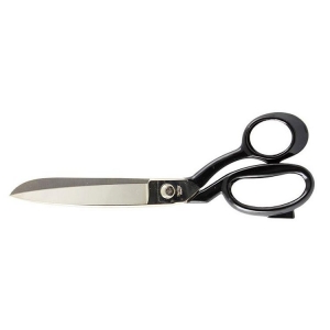 Tailoring Shears Forged Serrated Edge 12 inch black