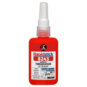 Chemtools Threadlocker Oil Resistant High Viscosity Medium Strength Blue (8243-50 - 50ml)
