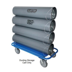 Clayton Ducting Storage Cart for Tent-N-Vent Flexible Inlet Extension 15 ft