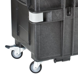 Wheels Set Pivoting for All-in-one Cases