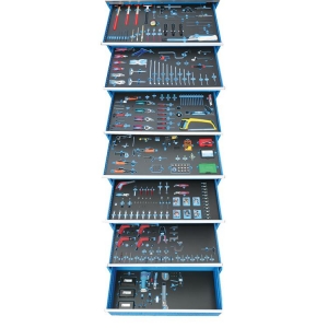 Comprehensive Structures Tool Kit in wheeled Cabinet