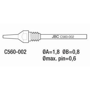JBC DR560 Desolder Tip 0.8mm