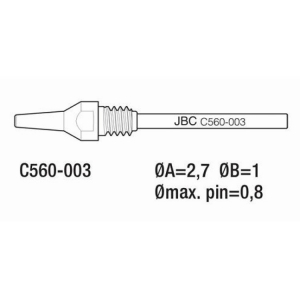 JBC DR560 Desolder Tip 1.0mm