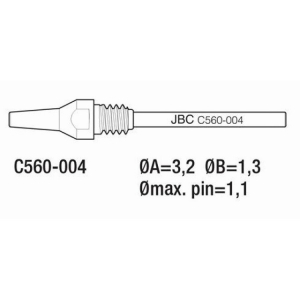 JBC DR560 Desolder Tip 1.3mm