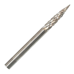Carbide Burr Pointed Tree Shape 3.1mm 1/8 inch SG-43