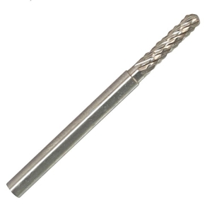 Carbide Burr Cylindrical 2.4mm with Radius End 1/8 inch SC-41