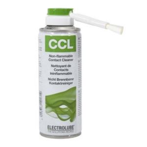 Electrolube CCL Non-Flammable Contact Cleaner with Brush 200ml