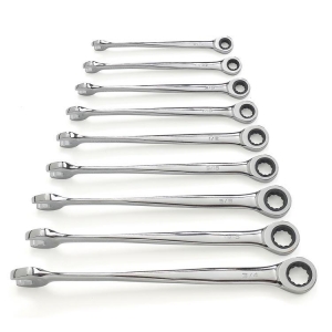 GearWrench 85898 Ratcheting Combination Spanner Set X-Beam imperial 9 Pieces