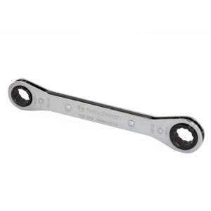 Henchman Ratcheting Box Wrench Ring Spanner Straight 12 Point (H27-596 - 5/8 x 11/16 inch)