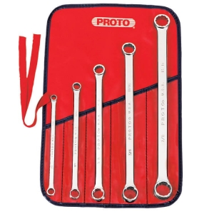 Proto J1100G Box Wrench Ring Spanner Set imperial 5 Pieces 12 Point