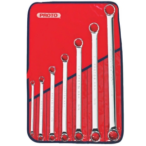 Proto J1100R Box Wrench Ring Spanner Set imperial 7 Pieces 12 Point
