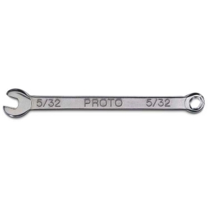 Proto Combination Wrench Spanner Satin 6 Point Short (J1205EFS - 5/32 inch)