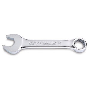 Proto Combination Wrench Spanner 12 Point Full Polish Short Metric (J1212MES - 12 mm)