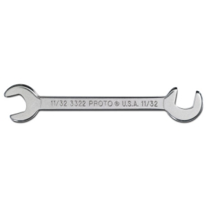 Proto Open End Wrench Spanner Short Angled imperial (J3322 - 11/32 inch)