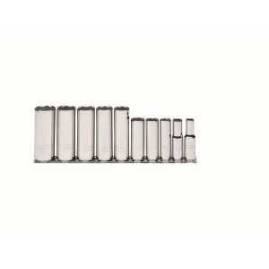 Proto J52111 Socket Set 3/8 inch Drive 10 Pieces 6 Point Imperial Deep - Click for more info