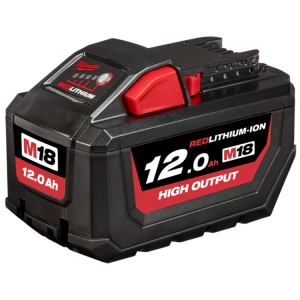 Milwaukee M18HB12 M18 REDLITHIUM High Output 12.0Ah Battery Pack Gift Box Packag