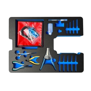 Pace Soldering Tool Kit in wheeled Hard Case