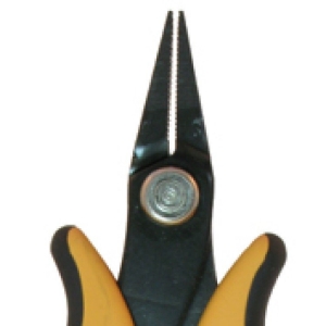 Piergiacomi PN2001 Short Nose Pliers Square Tips Serrated 146mm narrow