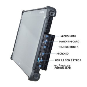 Durabook R11 Rugged Tablet IP66 MIL-STD-810H/461F ANSI C1D2 4ft