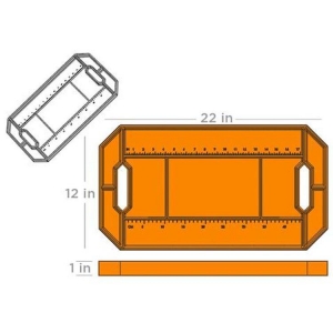 Grypmat Non-Slip Tool Tray Large