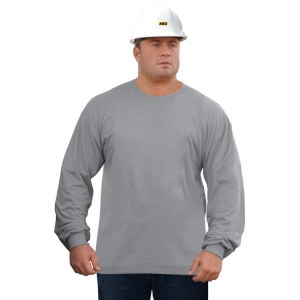 T-Shirt Long Sleeve Arc Flash Flame resistant Grey