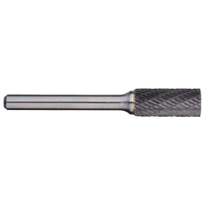 Carbide Burr Cylindrical 1/4 inch 1/2 inch Flute