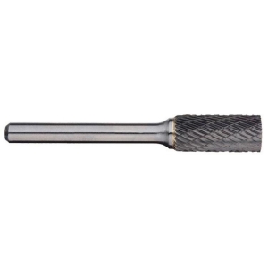Carbide Burr Cylindrical 1/2 inch 12x25mm OAL 6 inch