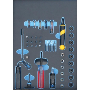 Aircraft Maintenance Sheetmetal Tool Kit in wheeled Cabinet