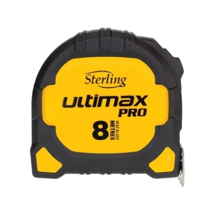 Sterling Tape Measure Ultimax Pro 8m metric