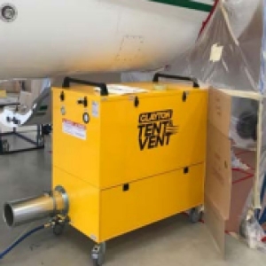 Clayton Tent-N-Vent Overspray Filtration System