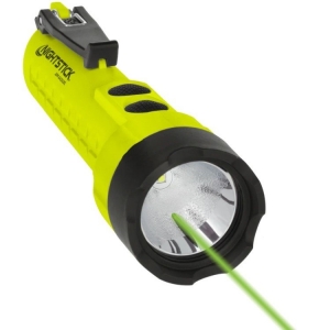 Nightstick IS Flashlight with Green Laser 210L