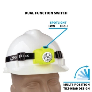 Nightstick Headlamp IECEX ATEX Intrinsically Safe Dual Function